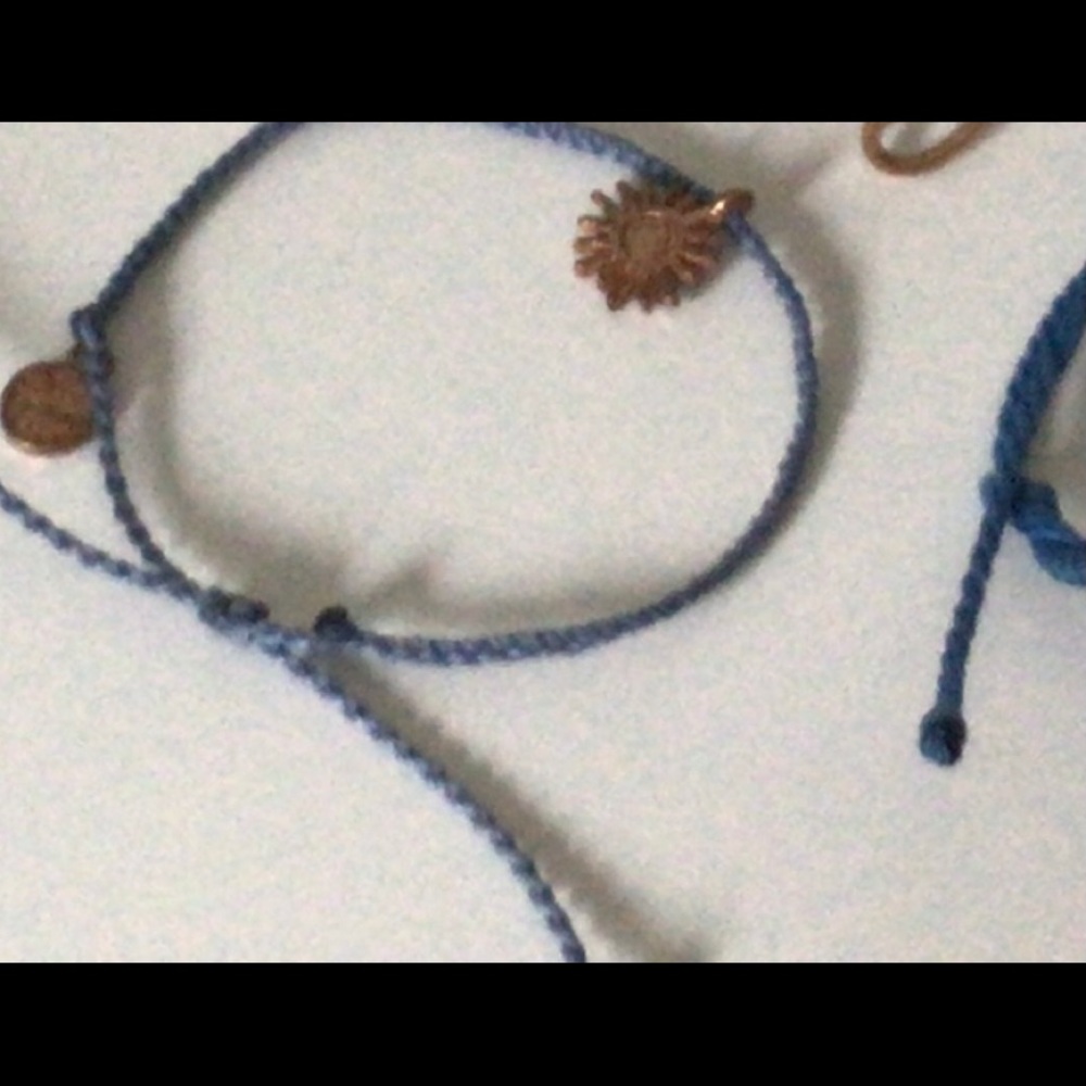 blue pura vida sun bracelet